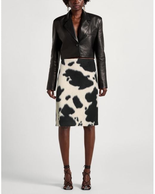 Tod's Black Midi Skirts
