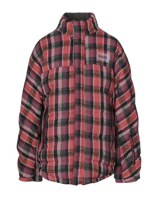 Martine Rose Red Down Jacket for men