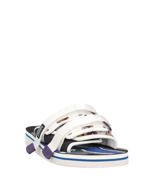SUICOKE X MISSONI White Sandals