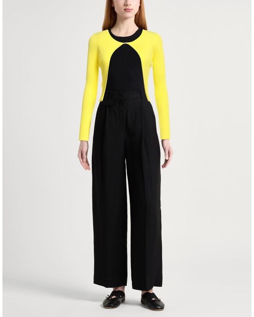 Pinko Yellow Cardigan