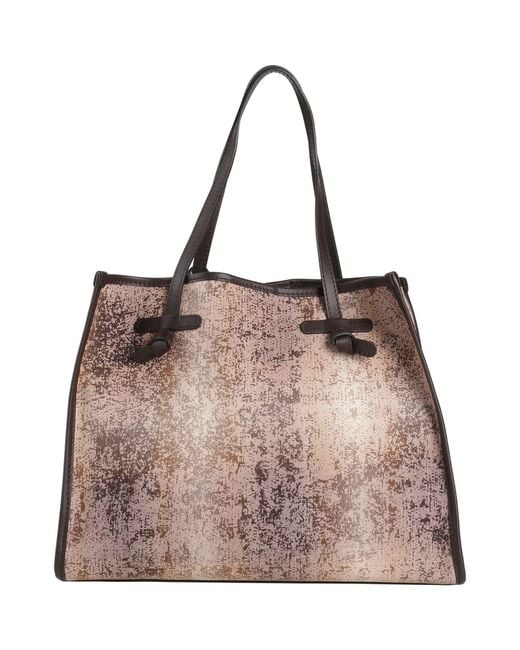 Gianni Chiarini Pink Handbag Textile Fibers, Leather