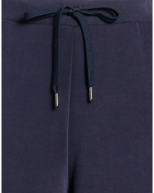 CROCHÈ Blue Pants Polyester, Viscose, Elastane