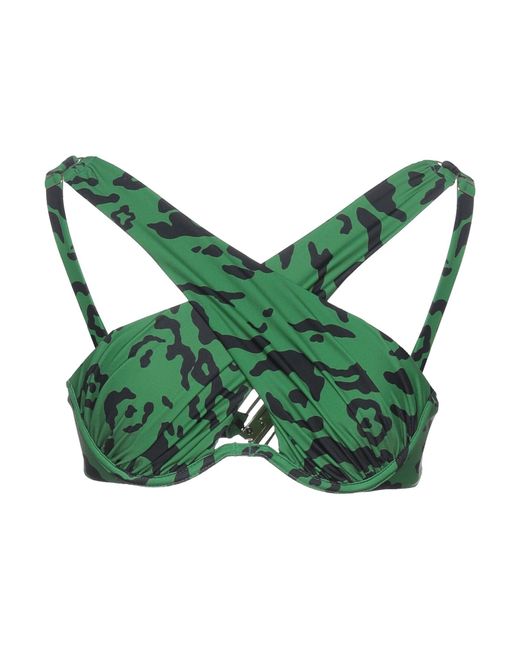 SelfPortrait Bikini Top in Green Lyst