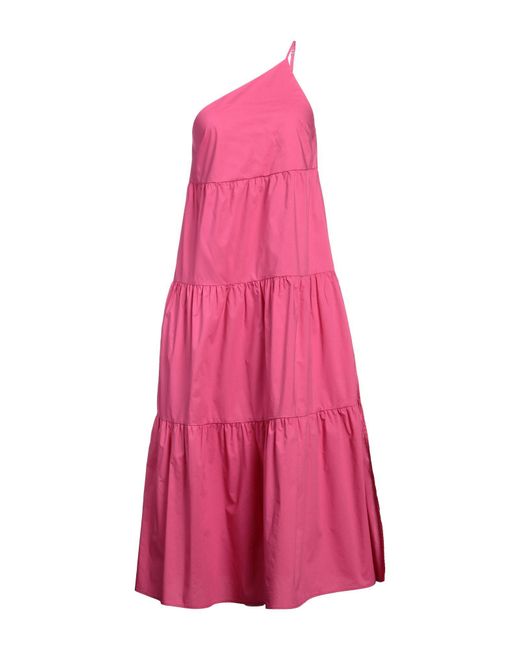 Patrizia Pepe Pink Midi Dress