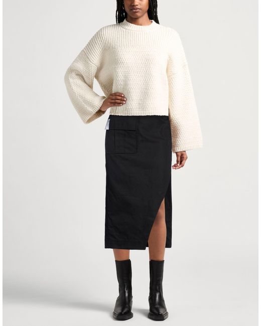 Miss Sixty Black Midi Skirts