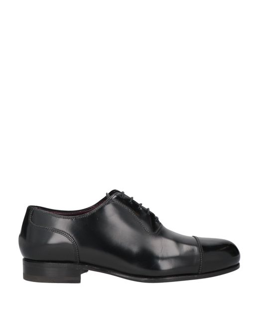 Lidfort Black Lace-up Shoes for men