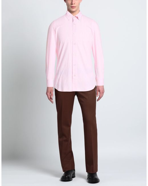 Finamore 1925 Pink Shirt Cotton for men