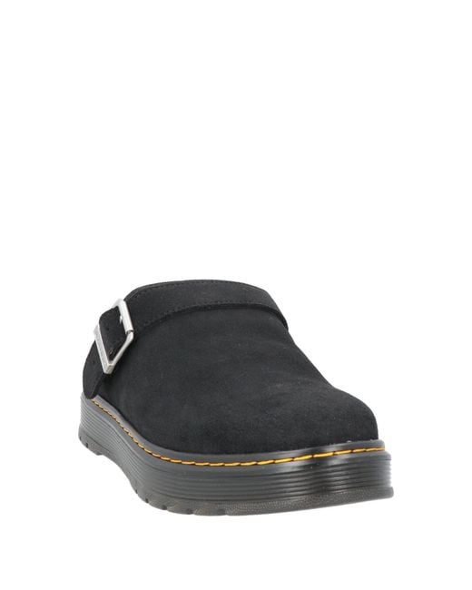 Dr. Martens Black Mules & Clogs Leather for men