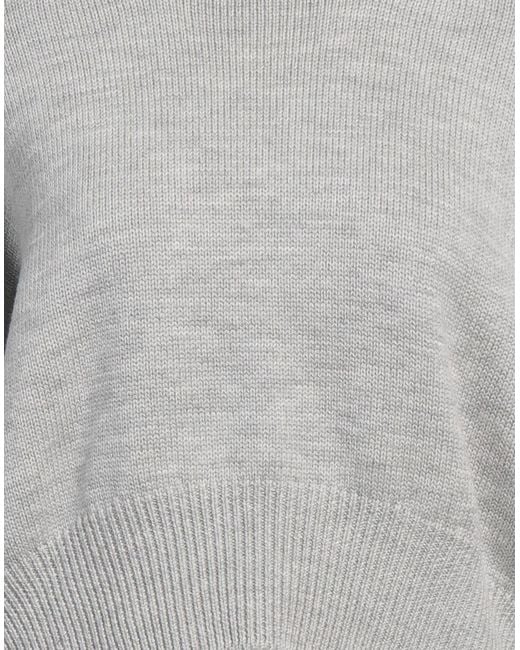 Dondup Gray Turtleneck Wool