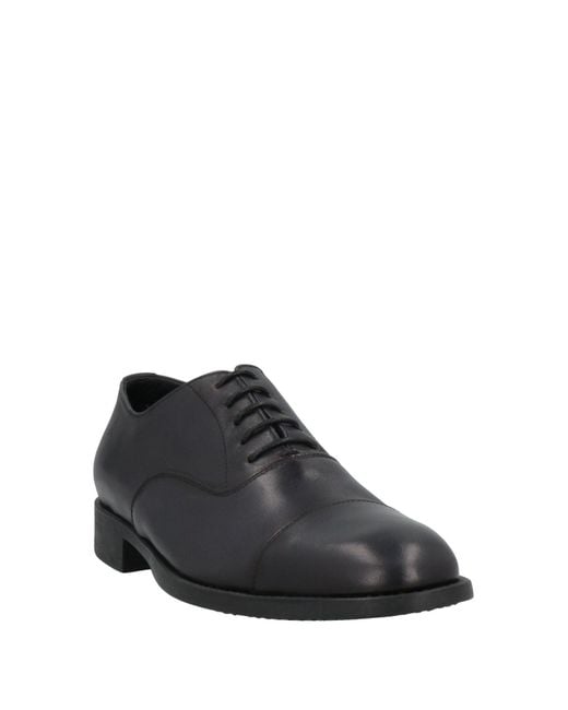 Campanile Black Lace-up Shoes for men