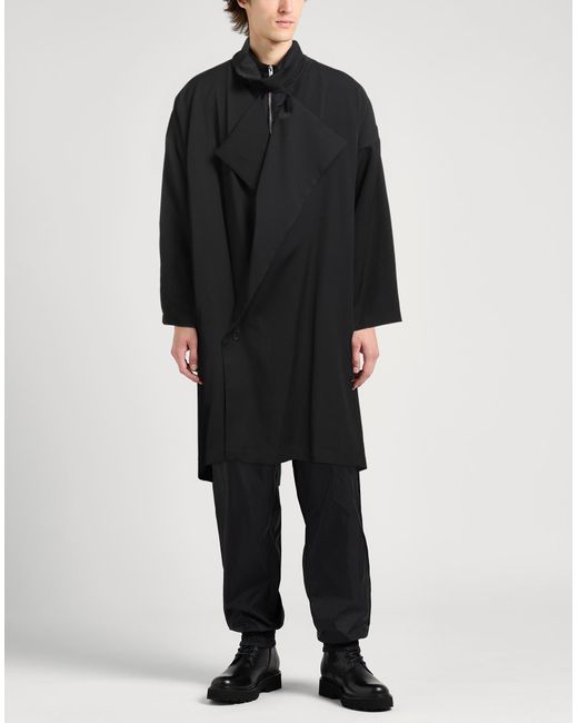Yohji Yamamoto Jacke, Mantel & Trenchcoat in Black für Herren