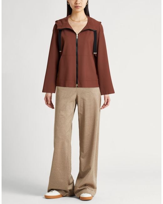 Herno Brown Jacket Polyamide, Elastane