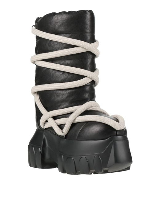 Rick Owens Black Boot for men