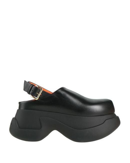 Marni Black Mules & Clogs
