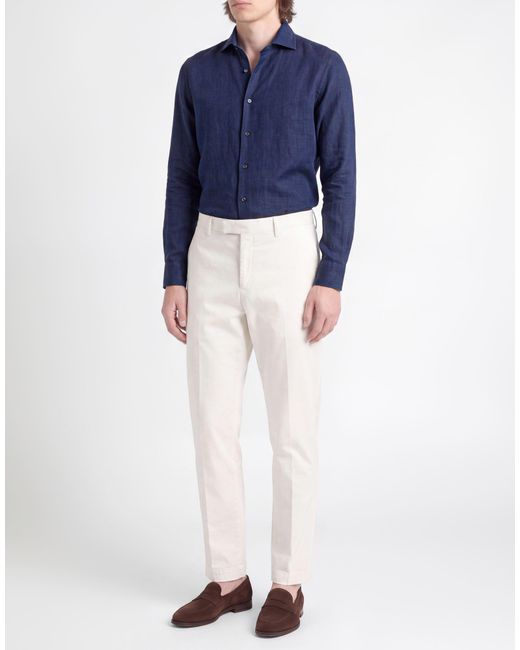 PT Torino White Trouser for men