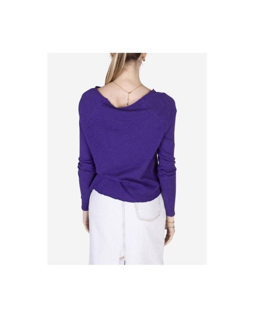 American Vintage Purple Pullover