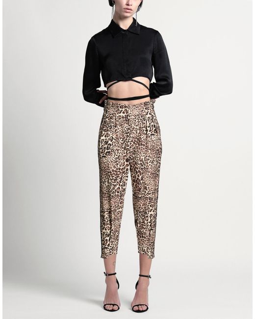 Soallure White Pants Polyester