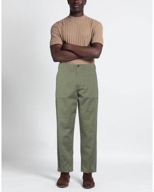 Universal Works Green Trouser for men