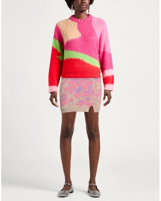 Twinset Pink Mini Skirt