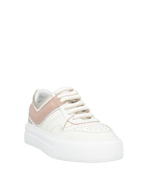 Tosca Blu Women's White Ivory Sneakers Leather