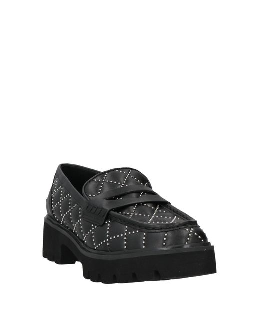 MICHAEL Michael Kors Black Mokassin
