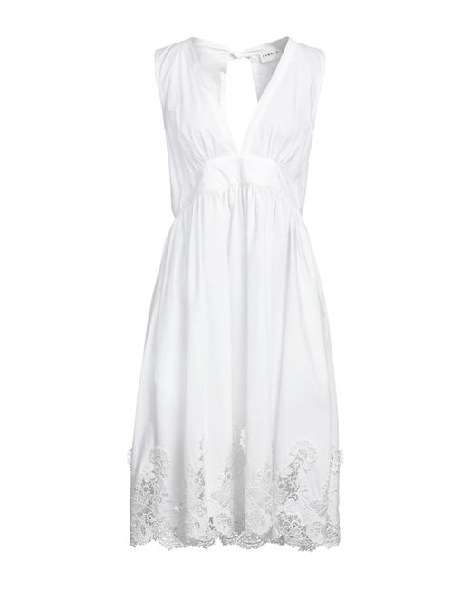 Vestido midi P.A.R.O.S.H. de color White