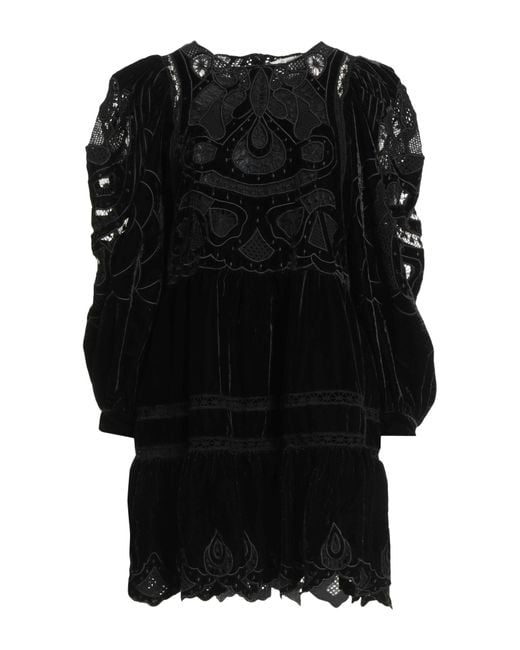 Minivestido Sea de color Black