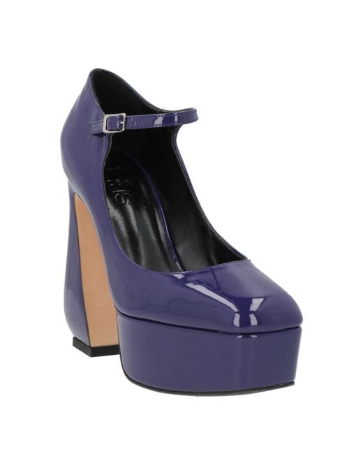 Sergio Rossi Blue Pumps Leather
