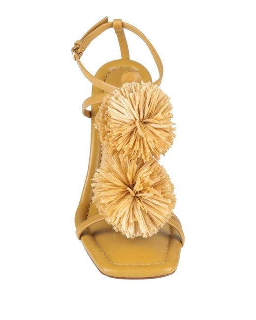 Ulla Johnson Metallic Sandals