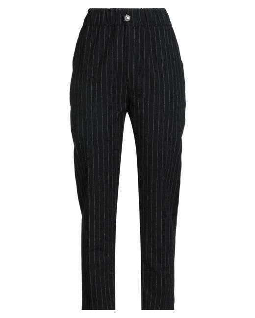 EMMA & GAIA Black Midnight Pants Linen, Cotton