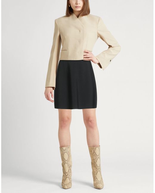 Theory Black Mini Skirts