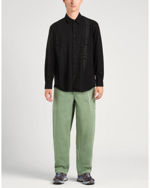 Just Cavalli Black Shirt for men