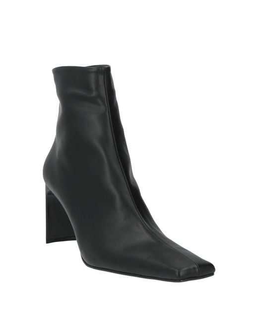 Danse Lente Black Ankle Boots Leather