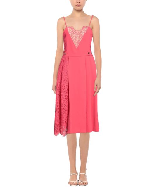 Custoline Pink Midi Dress