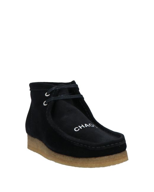 Clarks Black Ankle Boots for men