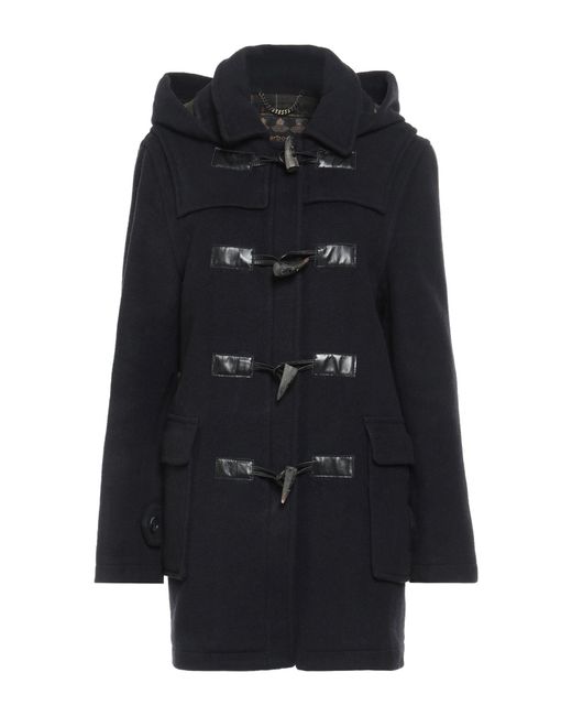 Barbour Black Coat Virgin Wool, Polyamide, Elastane