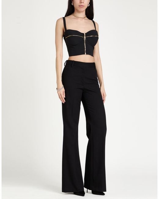 Elisabetta Franchi Blue Top Polyester, Elastane