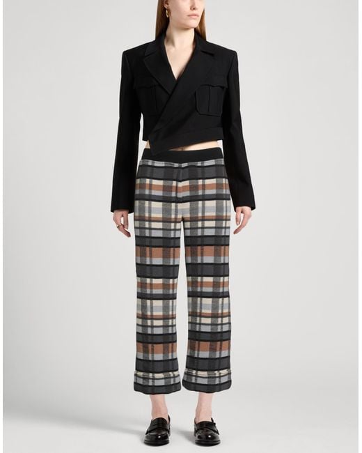 Siyu Gray Pants Merino Wool