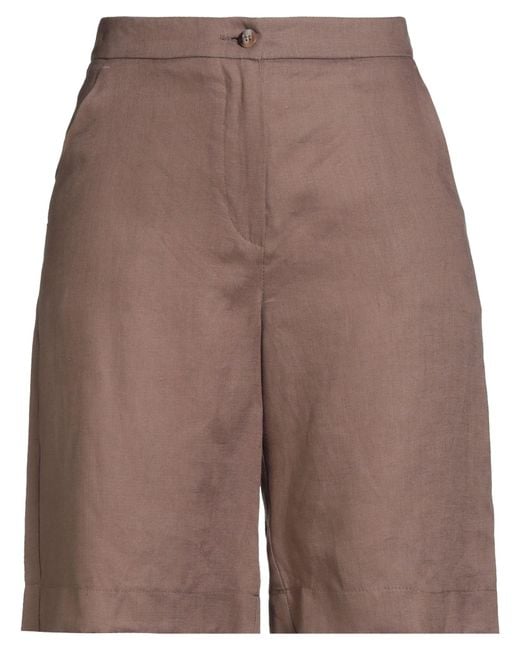 SAVESE CLUB Brown Shorts & Bermuda Shorts