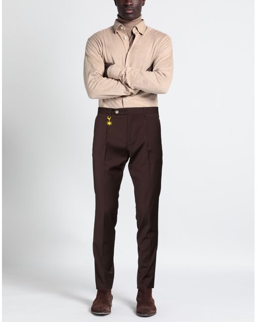 Pantalone di Manuel Ritz in Brown da Uomo