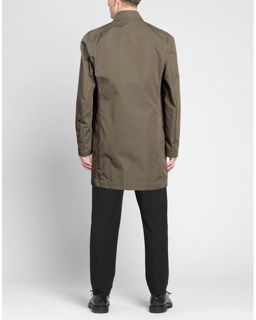 Aquascutum Gray Overcoat & Trench Coat for men