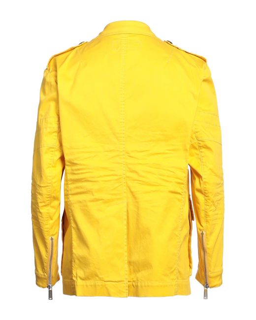 DSquared² Yellow Blazer for men