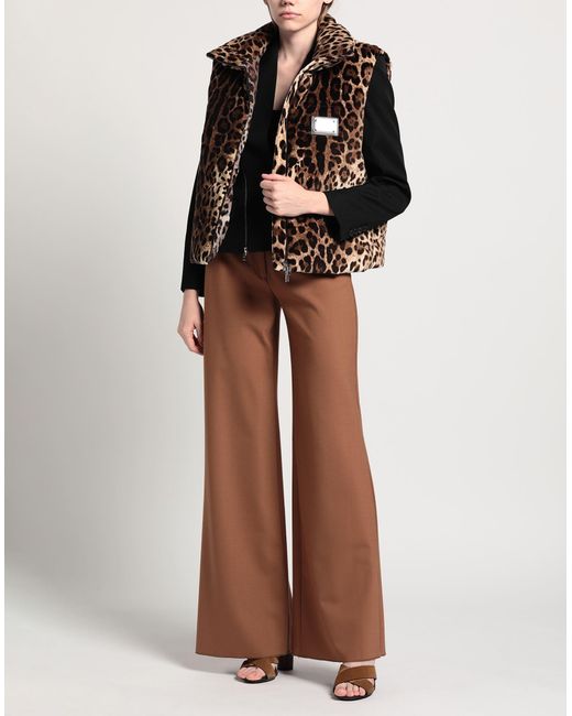 Veste sans manches Dolce & Gabbana en coloris Brown
