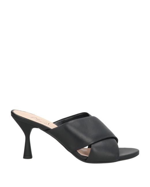 Sandalias Agl Attilio Giusti Leombruni de color Black