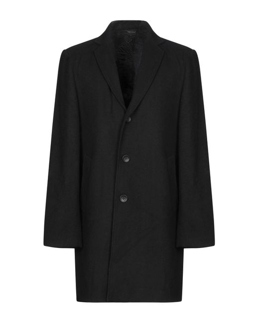 Daniele Alessandrini Black Coats for men
