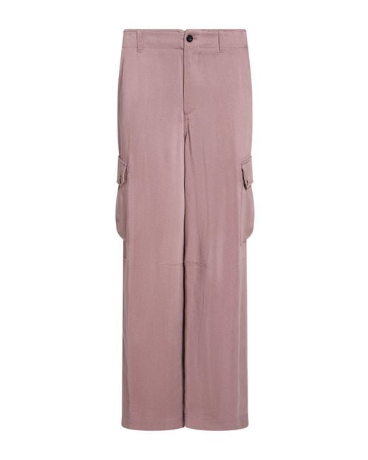 Department 5 Purple Pants Viscose for men