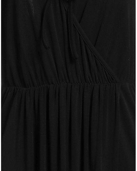 Erika Cavallini Semi Couture Black Midi-Kleid