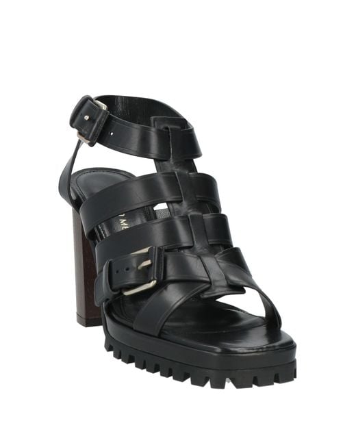Tamara Mellon Black Sandals