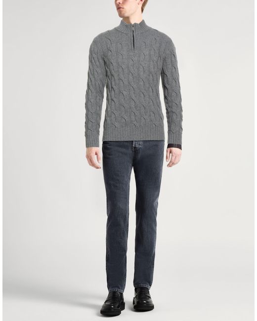 Moorer Gray Jumper for men