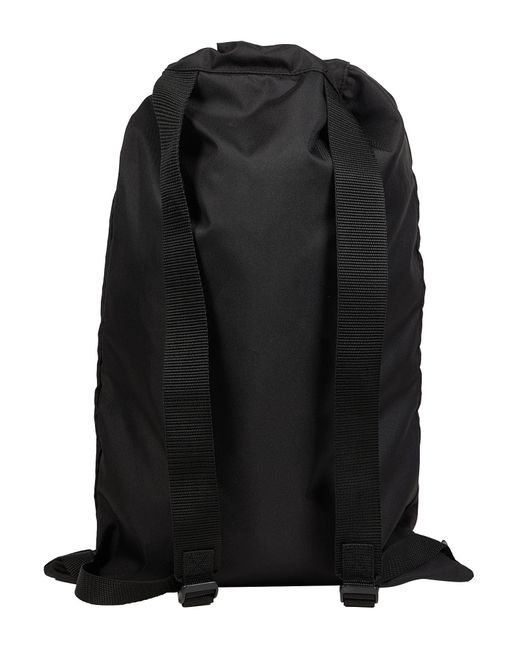 EA7 Black Backpack for men